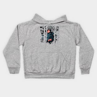 Orange Moon Kids Hoodie